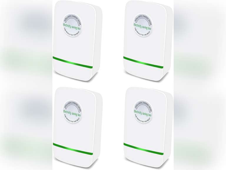 Power Saver Pro x,Electricity Saving Box,2025 Upgrade Stop Watt Energy Saving Device,Energy Savers Plug in, Us Plug 90V-250V 30KW, Reduces Energy Costs, Stabilize Voltage, 4Pack 20