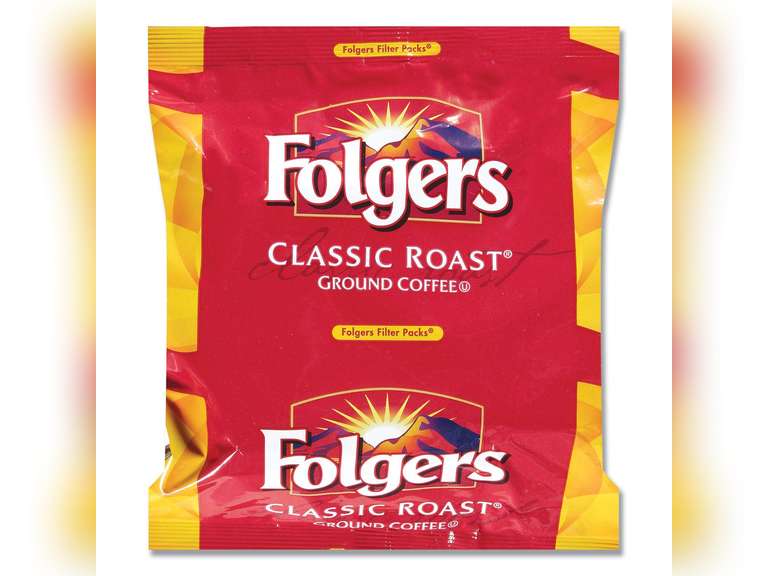 Folgers Classic Roast Medium Roast Ground Coffee, 10 Filter Packs(best by 09/2023) 39