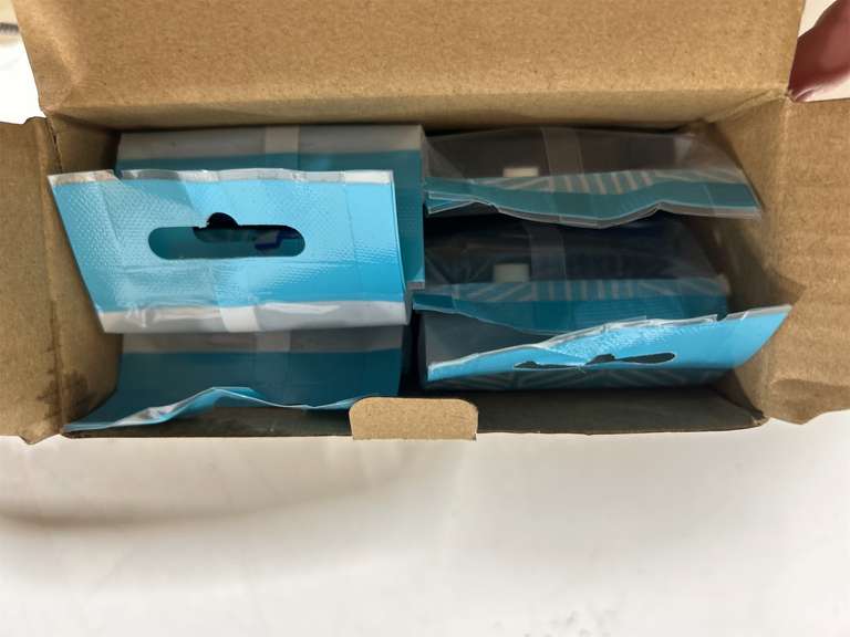 6-Pack Dymo D1 Label Tape 45013 Black on White 1/2 Inch x 23 Feet Compatible for DYMO LabelManager 160 280 210D 360D 420P Wireless PnP 220P 260P 500TS 450DUO 14