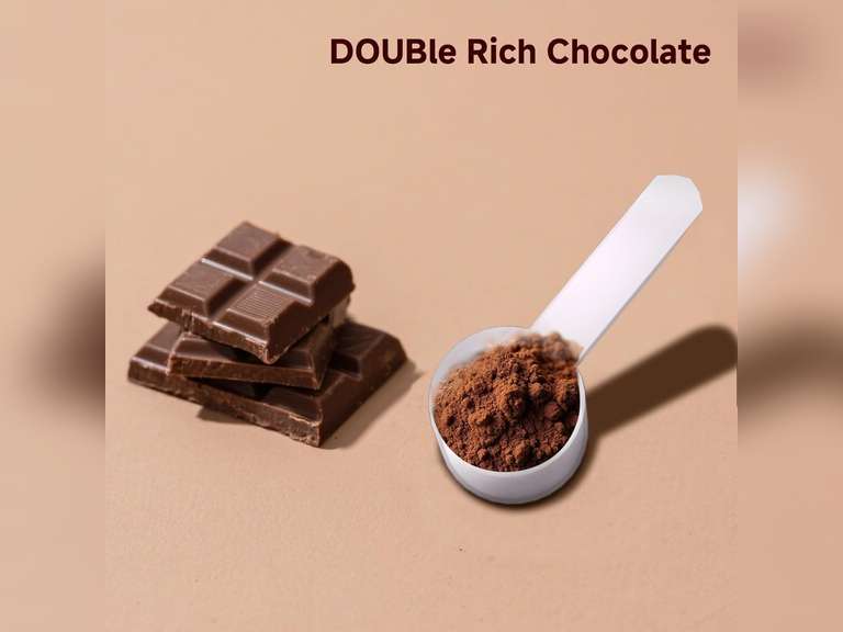 100% Whey Protein Powder, 24g Protein, 5.5g BCAAs & 2.7 L-Leucine, Quick Absorbing & Fast Digesting for Optimal Muscle Recovery, Rich Chocolate, 2 Pound, 29 Servings 45