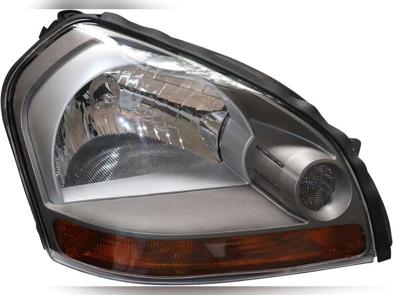 Pair Headlight Driver&Passenger Side Halogen Headlamp 921012E050, 921022E050 For Hyundai Tucson 2005 2006 2007 2008 2009 (Left and Right) 125