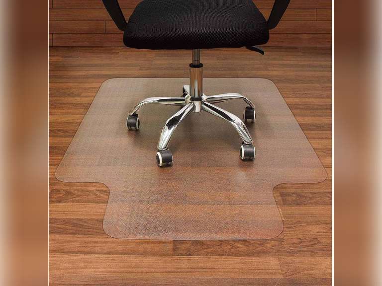 AiBOB Office Chair Mat for Hardwood Floor, 36 X 48 inches, Hard Floor Chair Mats Under Computer Desk, Easy Glide for Rolling Chairs, No Curling 27