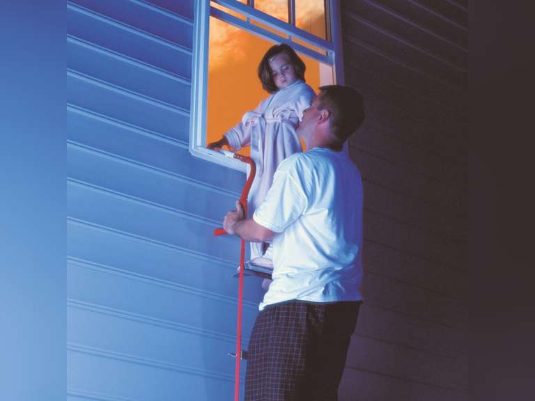 Kidde Fire Escape Ladder, 2-Story Rope Ladder, Extends to 13-Feet, Anti-Slip Rungs 45