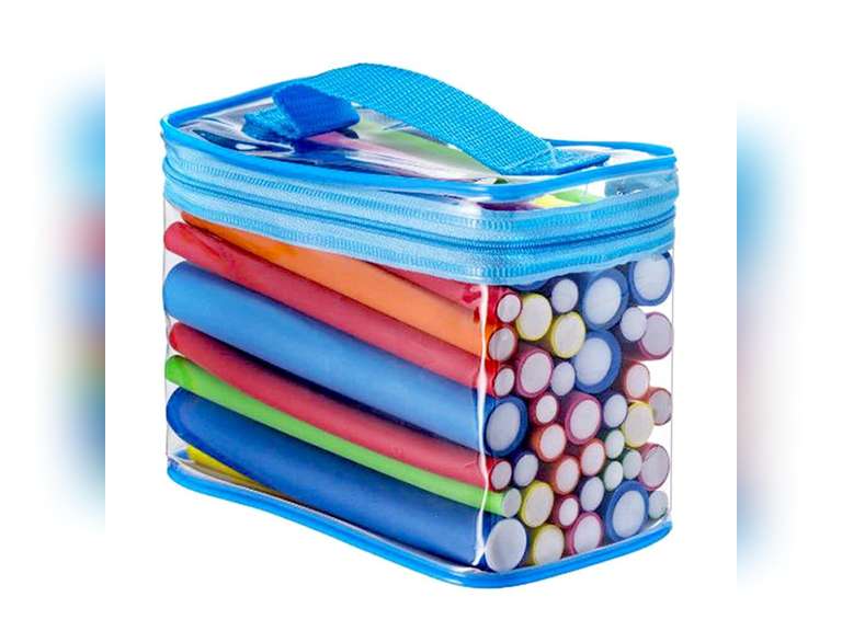 Heatless Hair Curler 42PCS of Pack 7In Flexible Hair Rollers No Heat Soft Foam Hair Rollers for Short, Medium, Long Hair 11