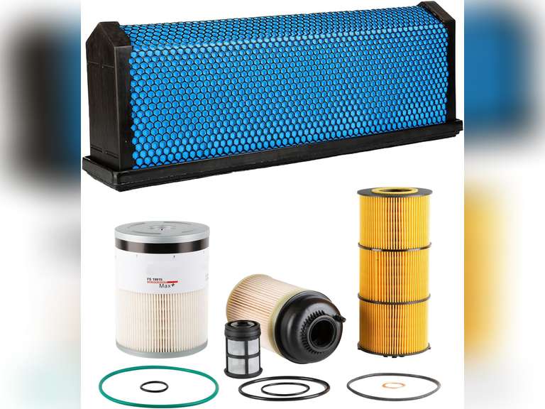 AF27879 FS19915 PF9908 P551005 Filter Kit,Fit for Freightliner Cascadia DD Series Oil, Air, FWS and Fuel Filter Kit 99