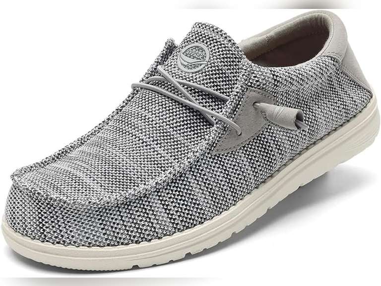 Grand Attack Men's Walking Boat Shoes-Slip On&Lace Up Casual Loafers, Comfortable & Lightweight Work Shoes | for Home, Leisure Travel, Driving Shoes, size 11 40