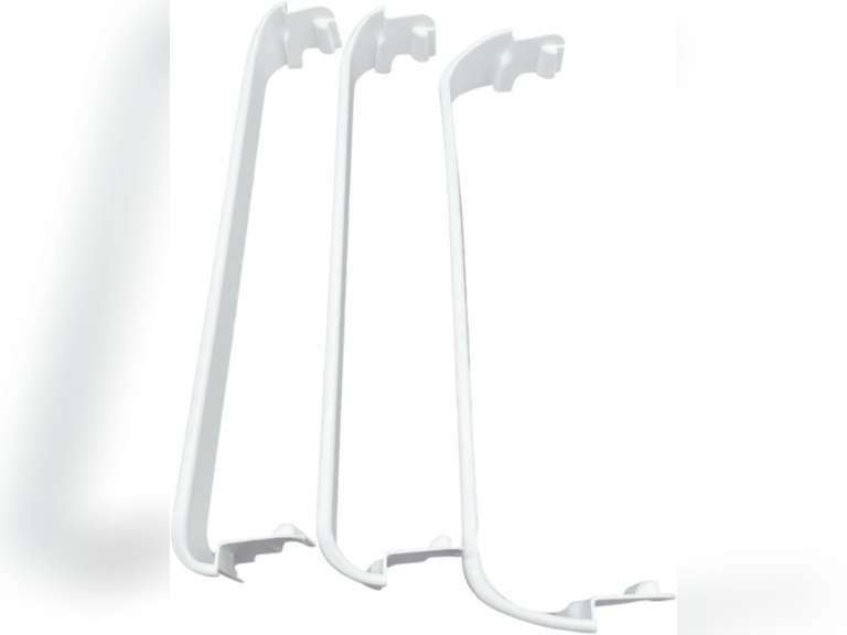 Yajuyi 3 Pieces Refrigerator Shelf Refrigerator Door Shelf Accessories for Refrigerator Part Sturdy Refrigerator Door Shelf Rack Bar 63