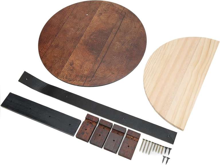 Wine Rack with Hanging Hooks, Stylish Design, Fine Workmanship, Easy Installation, Wooden Material Wine Holder 42