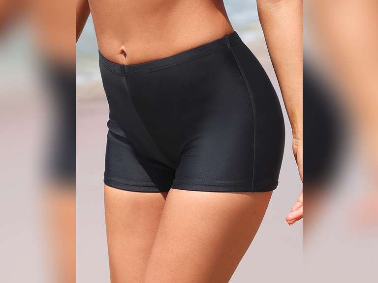 Yonique Womens Swim Shorts Solid Tankini Bottoms Swimsuit Bottoms(Available in Plus)size XL 18