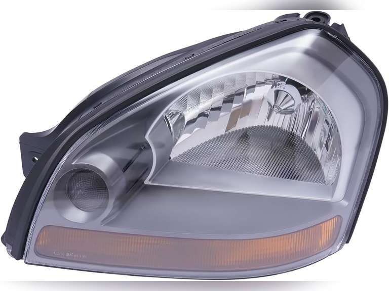 Pair Headlight Driver&Passenger Side Halogen Headlamp 921012E050, 921022E050 For Hyundai Tucson 2005 2006 2007 2008 2009 (Left and Right) 125