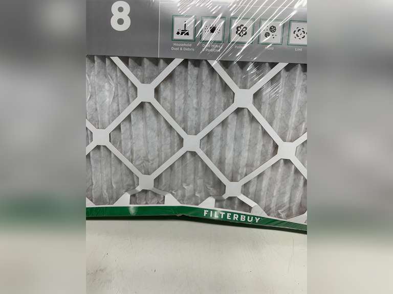 24x24x1 Air Filter MERV 8 Air Conditioner HVAC AC Furnace Filters (Actual Size 23.75x23.75) (4-Pack) 39