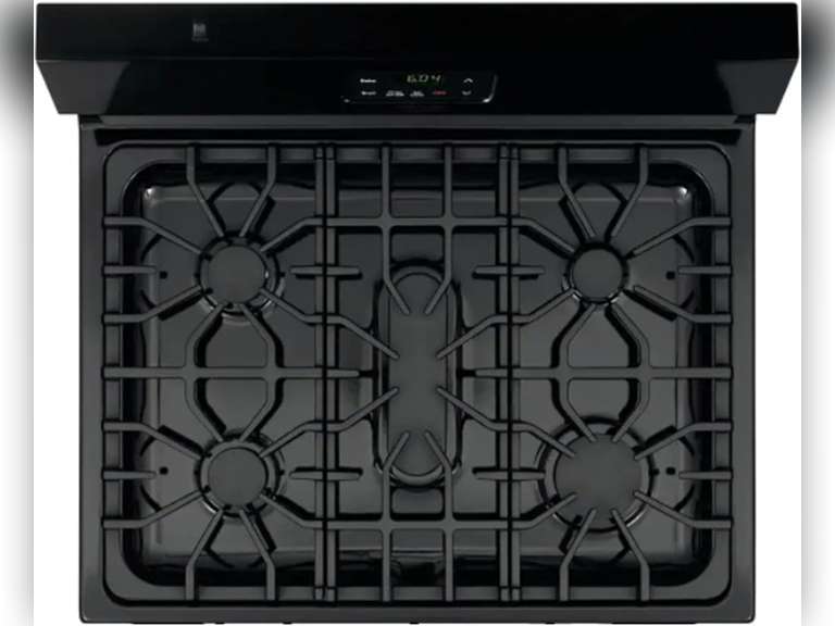 807327101 Burner Grate Replacement Parts for Frigidaire Stove Parts Kenmore Gas Range Parts 20 x 9.6' Stove Surface Top Side Grate Cast Iron Rack 1 Pack 80