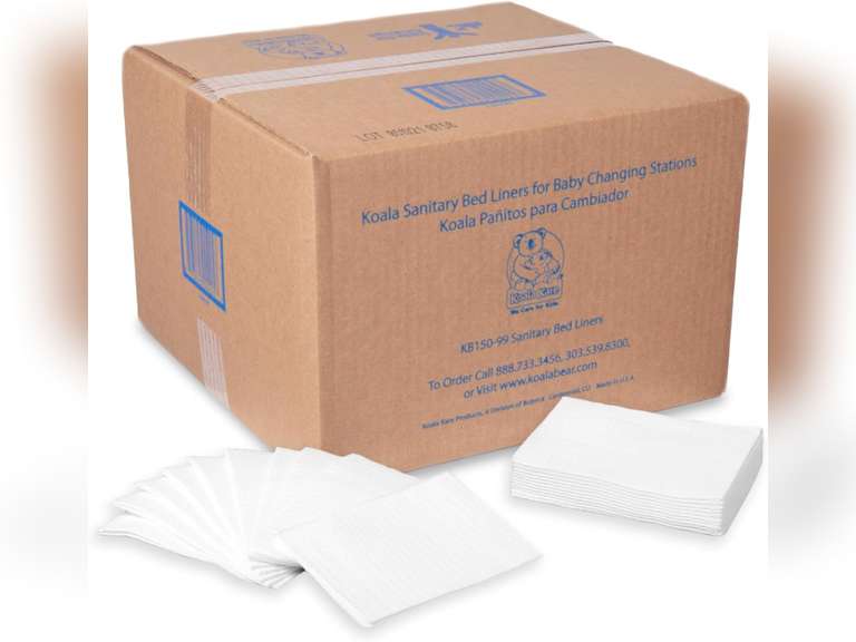 Koala Kare KB150-99 Baby Station Bed Liners - 500 / CS 64