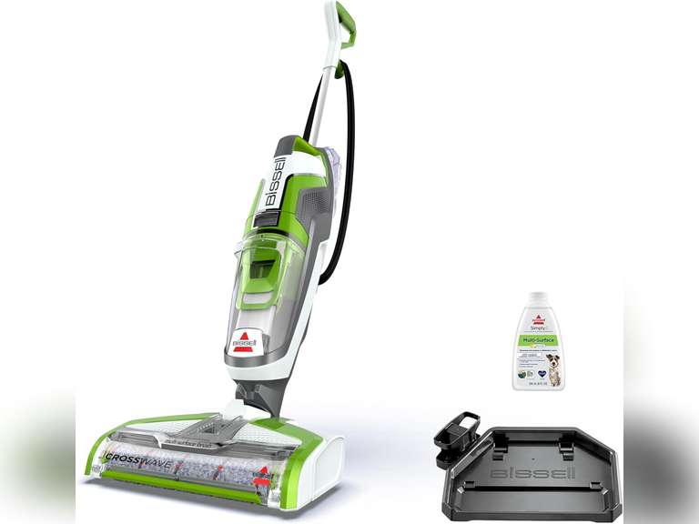BISSELL Crosswave Turbo Vacuum Mop All in One Wet and Dry Vac Combo Hard Floor & Area Rug Cleaner, 3888A 230