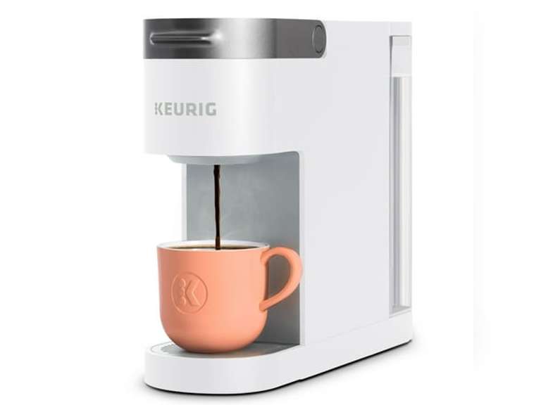 Keurig K-Slim Single Serve K-Cup Pod Coffee Maker, Multistream Technology, White 100