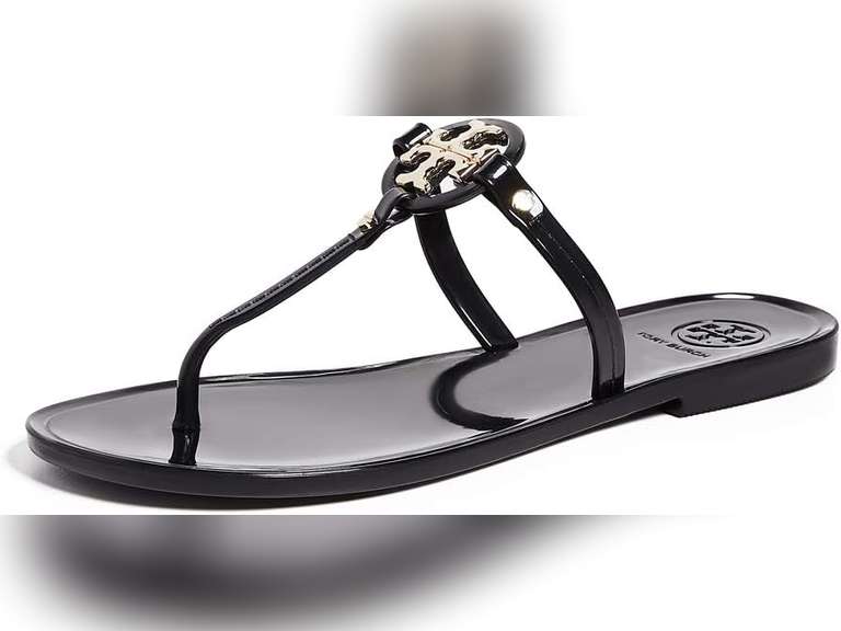 (See pictures)Tory Burch Women's Mini Miller Flip Flops, size 6 93