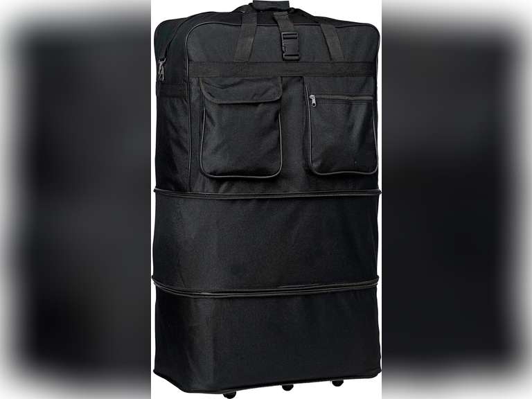 36' Light-weight Expandable Wheeled Bag for Travel Holds 70 Lbs 28