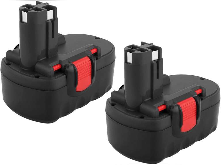 18V 4500mAh 2Pack Ni-MH BAT181 Battery for Bosch BAT180 BAT181 BAT025 BAT026 BAT160 BAT189 PSR18 VE-2 GSR VE-2 GSB18 VE-2 13618 22618 23618 1644K 1662B 3860CK 53