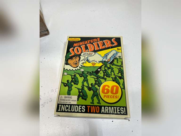 Schylling Retro Mini Soldiers 60 Piece, 1 EA 12
