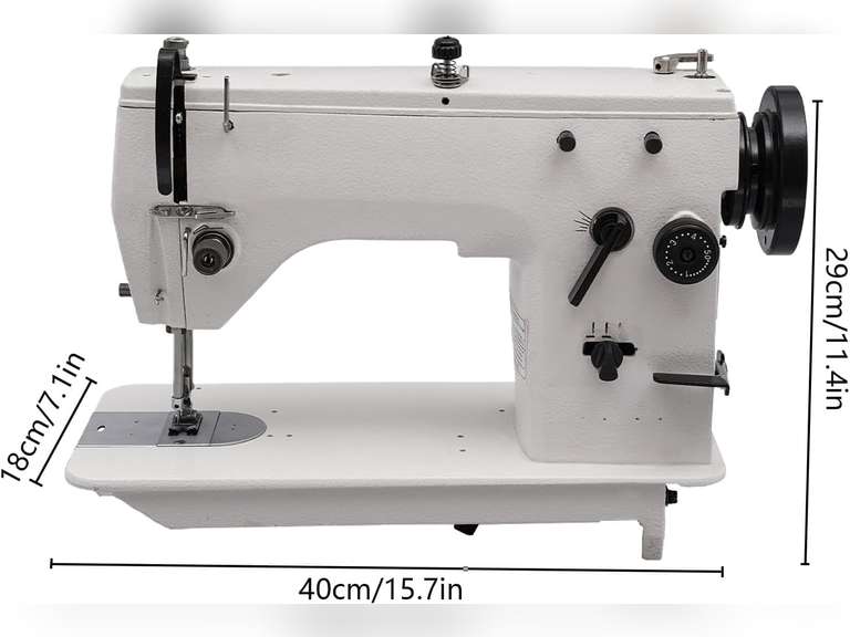 Industrial Sewing Machine, Heavy Duty Sewing Machine With Accessory Kit, 2000 Stitches/min Maximum Speed for Home Sewing Enthusiast Beginners 334