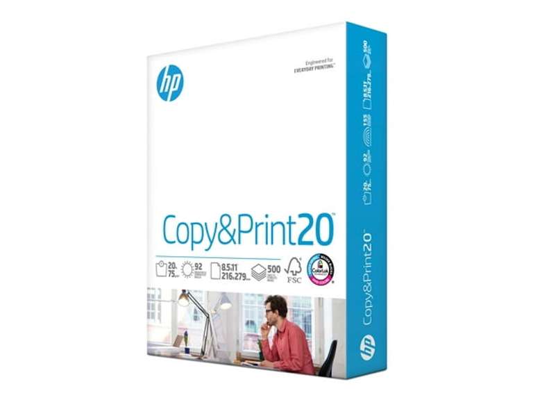 HP Copy & Print20, 20lb, 8.5 x 11, 1 Ream (500 Sheets) 13