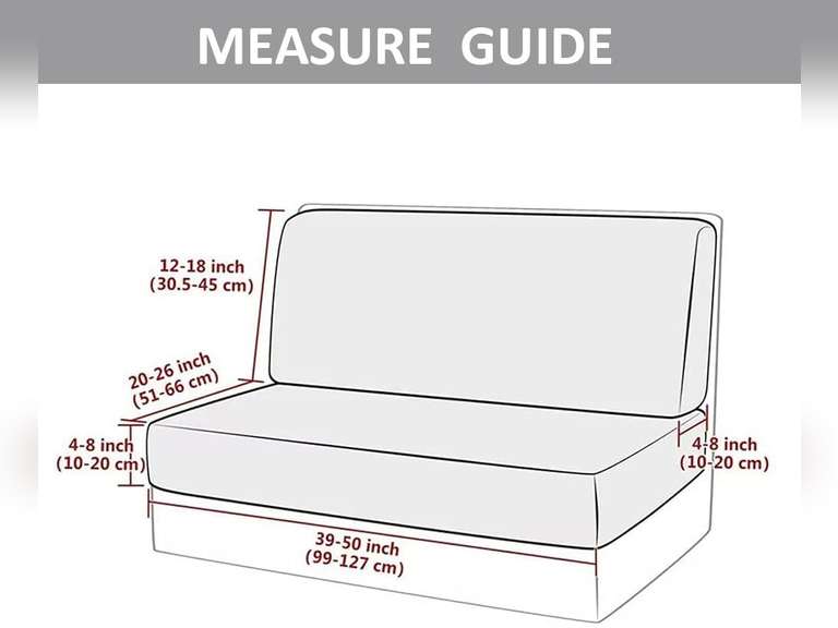 PU Leather RV Dinette Cushion Covers, Waterproof Slipcovers for RV Furniture Dinette Cushion Covers Anti-Slip RV Sofa Cover Camper Cushion Covers(Khaki,2 Set) 49