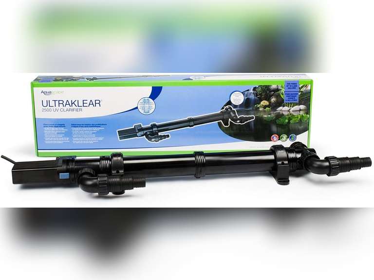 Aquascape 95037 UltraKlear 2500 UV Clarifier Sterilizer for Pond Water Features, 28 Watts 241