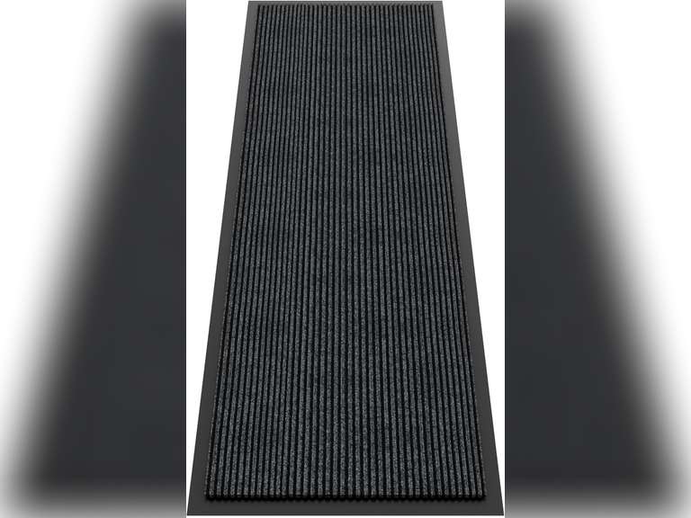 Front Door Mat, 10' x 3' Commercial Floor Mat, Heavy Duty Welcome Mat, Rubber Backing Non Slip Doormat for Entryway 104