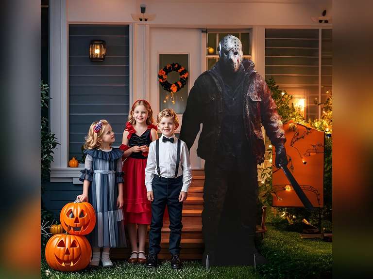 MCJC Halloween Indoor Outdoor Decorations - Scary Life Size Yard Lawn Decor for Home 59