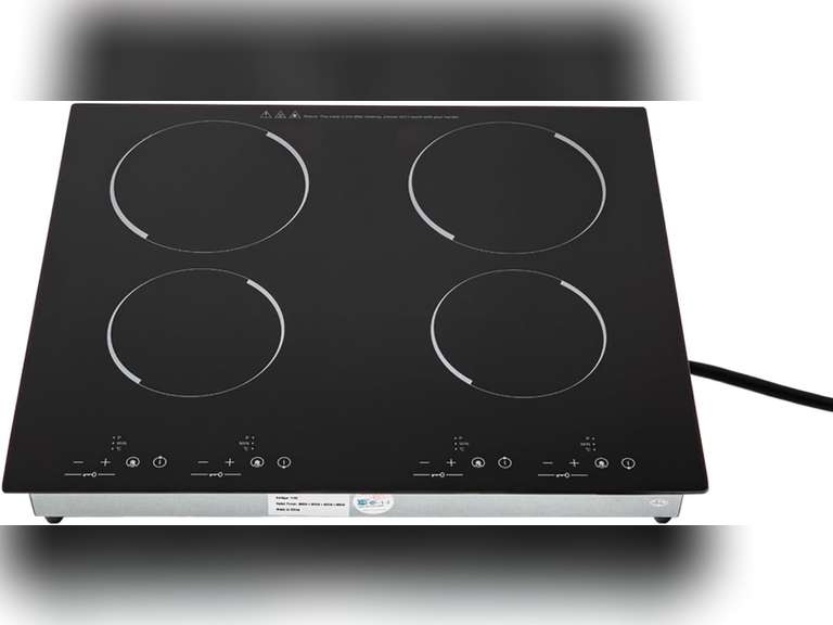 (Similar model) 23 Inch Countertop Electric Cooktop 4 Burner,110V Plug in Electric Stovetop 162