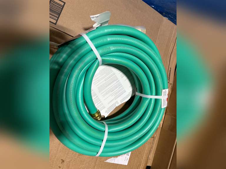 Flexon FXG5850 5/8-Inch x 50-Foot Heavy Duty 5-Ply Forever Garden Hose 33