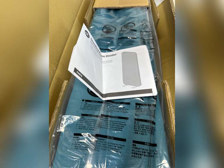 Freestanding Room Partition, Indoor Privacy Panel for Studio Apartment, Living Room, Bedrooms, Home Offices, Worksapces, Anti Scratch, 29"x65", Sapphire 116