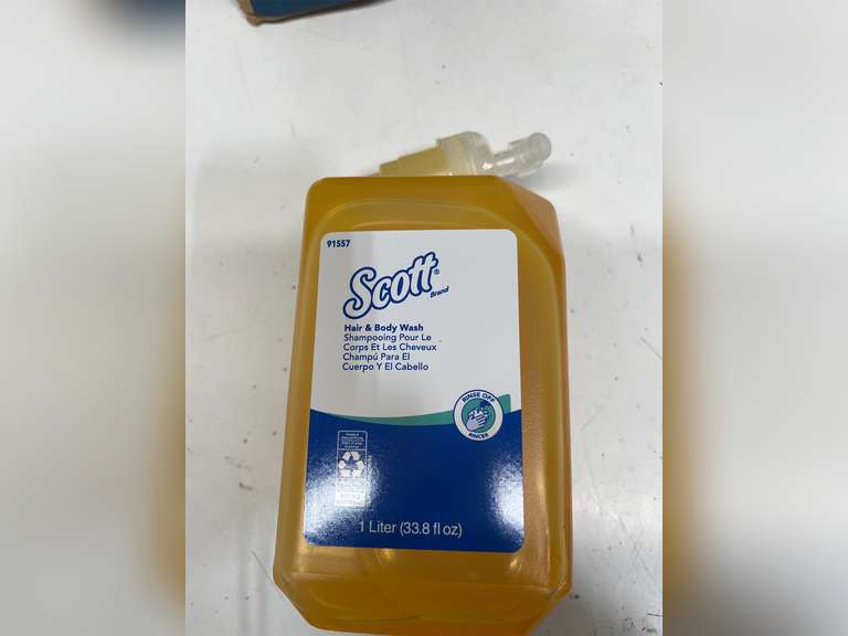 Scott Essential Hair and Body Wash Citrus Floral Bottle - 6/Carton - 1 L 100