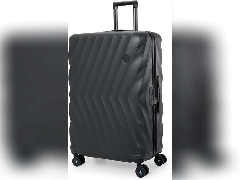 BAGSMART 23.5 Inch Luggage with Spinner Wheels, Polycarbonate Hardside ...