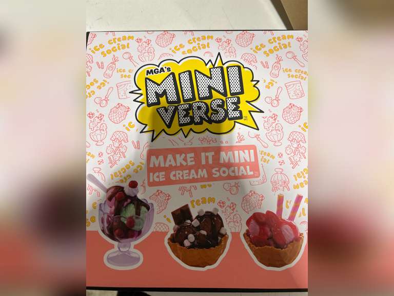 Miniverse Make It Mini Food Ice Cream Social Playset (NOT EDIBLE!) 37