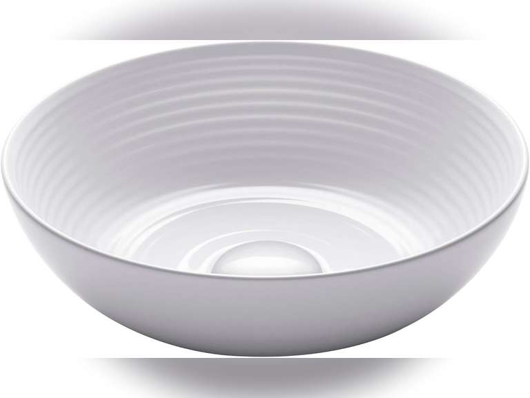 Kraus KCV-204 GWH Ceramic Above Counter Round Bathroom Sink, 13 x 13 x 4.38 Inches, White 294