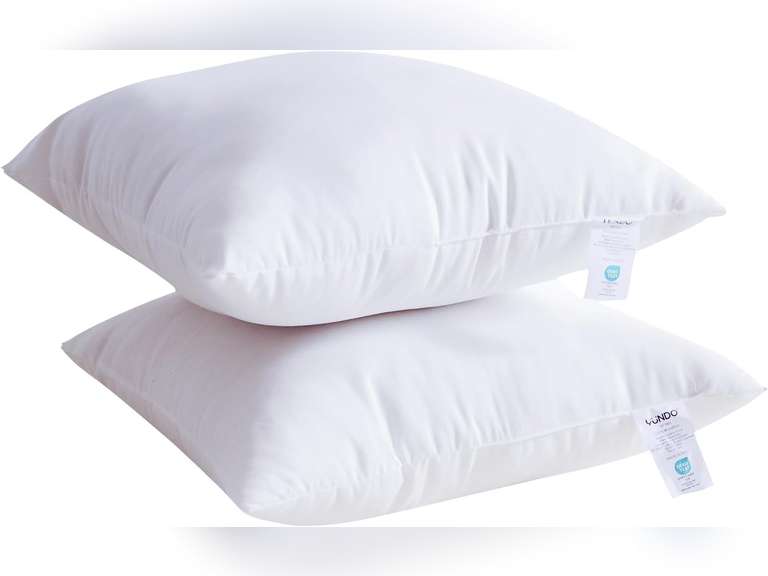 yundo Throw Pillow, Square Decorative Pillow Forms Soft Fluffy Plump Pillow Decorative Pillow Inserts -Couch Pillows (2 Pcs, 20*25in) 17