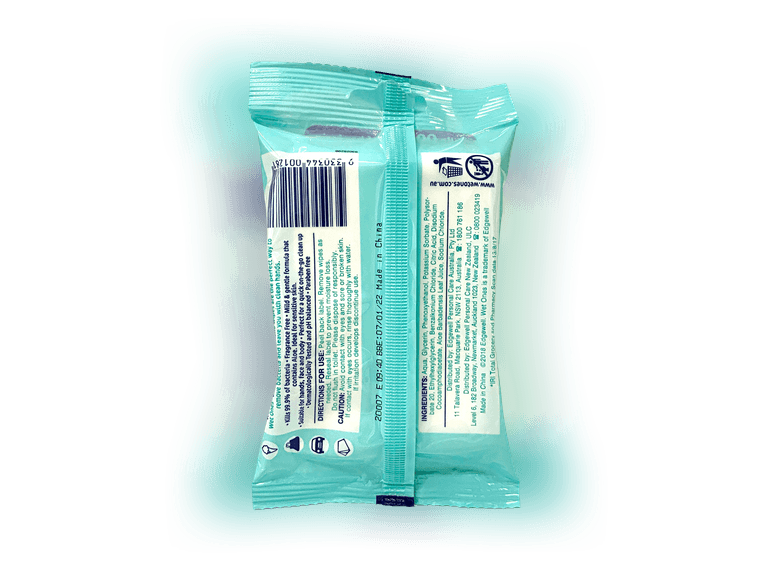 Pack of 3 Wet Ones Be Gentle Sensitive Wipes 15 Pack (Default Title) 8