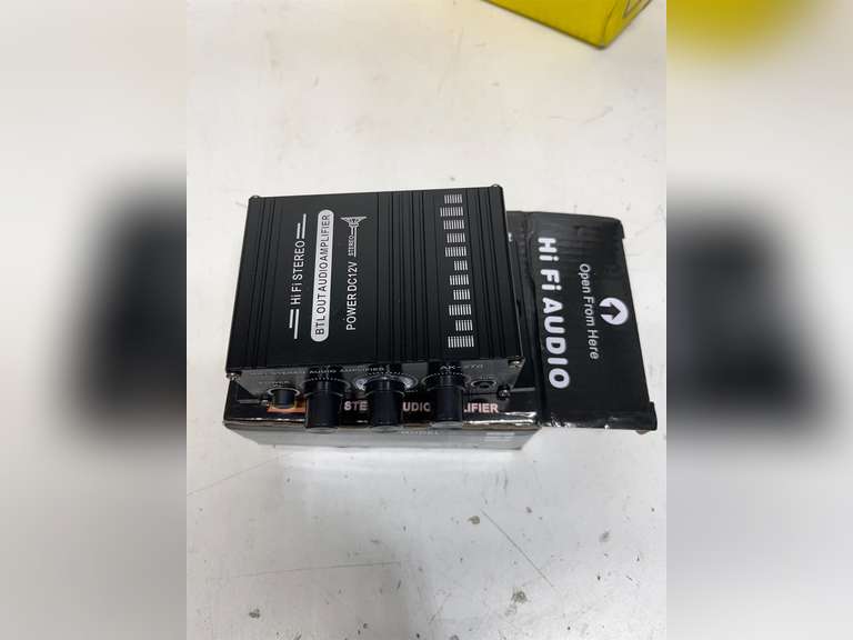 12v Mini Amplifier Digital Audio Amp for Passive Speaker Stereo Surround Effect Easy to Use 16