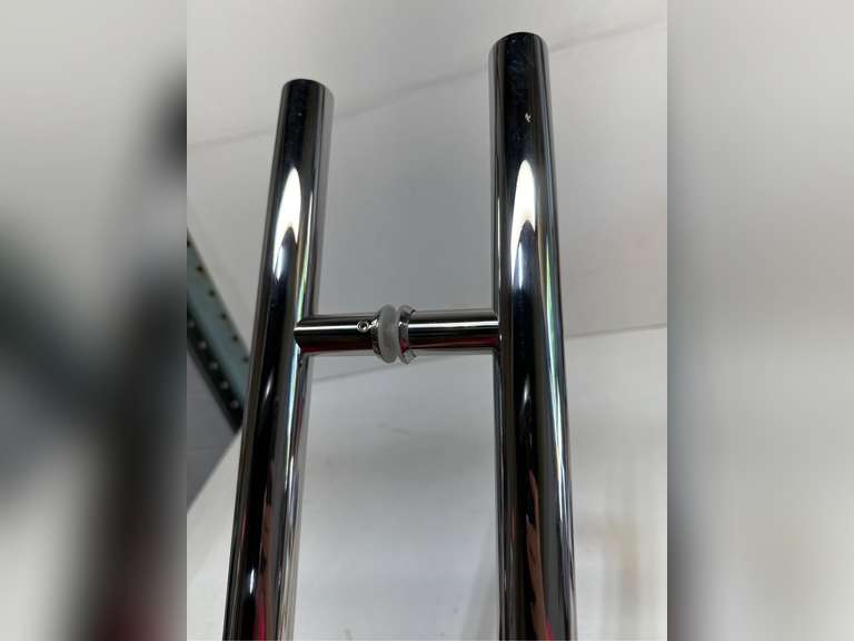 60 inch Brushed Stainless Steel Pull Push Door Handles, Interior or Exterior, Contemporary, Modern 115