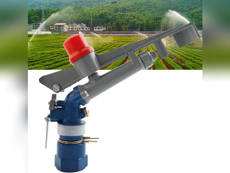VIHOSE 2 Inch Agriculture Irrigation Sprinkler Farm Gun