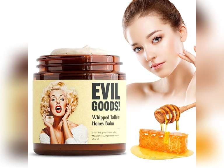 Whipped Beef Tallow and Honey Balm,Tallow Honey Balm,Tallow Face Moisturizer,Grass Fed Grass Finished Face Cream,Hydrates and Nourishes the Skin 27