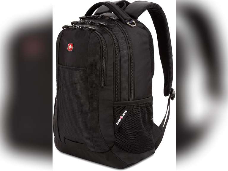 SwissGear Cecil 5505 Laptop Backpack, Black, 18-Inch 70