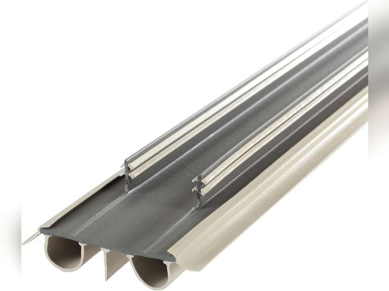 Kerf Style Replacement Door Bottom W/Vinyl Bulb & Fins -35-3/4" 26