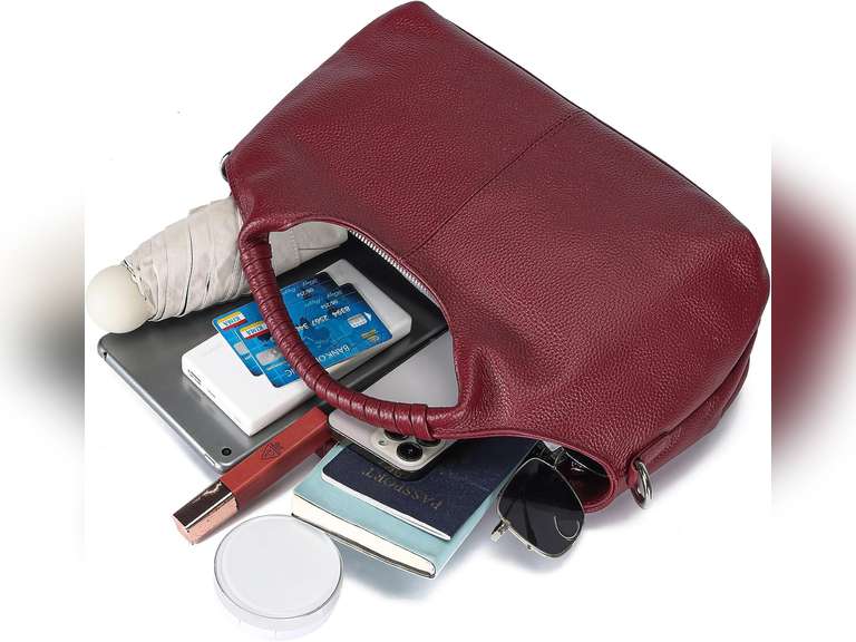 Genuine Leather Hobo Tote Bag Purses for Women (similar model) 60