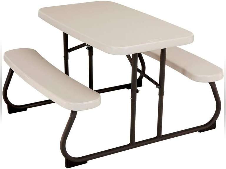 LIFETIME 280094 Kid's Picnic Table, Size 1, Almond 65