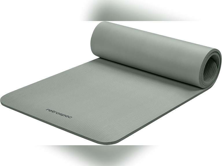 Similar model Retrospec Solana Yoga Mat 1/2" Thick w/Nylon Strap for Men & Women - Non Slip Exercise Mat for Yoga, Pilates, Stretching, Floor & Fitness Workouts 25