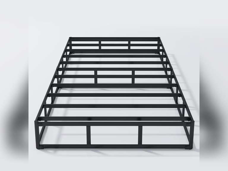 ALDRICH 7 Inch Heavy Duty Metal Box Spring Mattress Foundation 1500lbs Max Weight Capacity/Non-Slip/No Noise/Easy Assembly/Easy Clean Cover,Twin XL 80