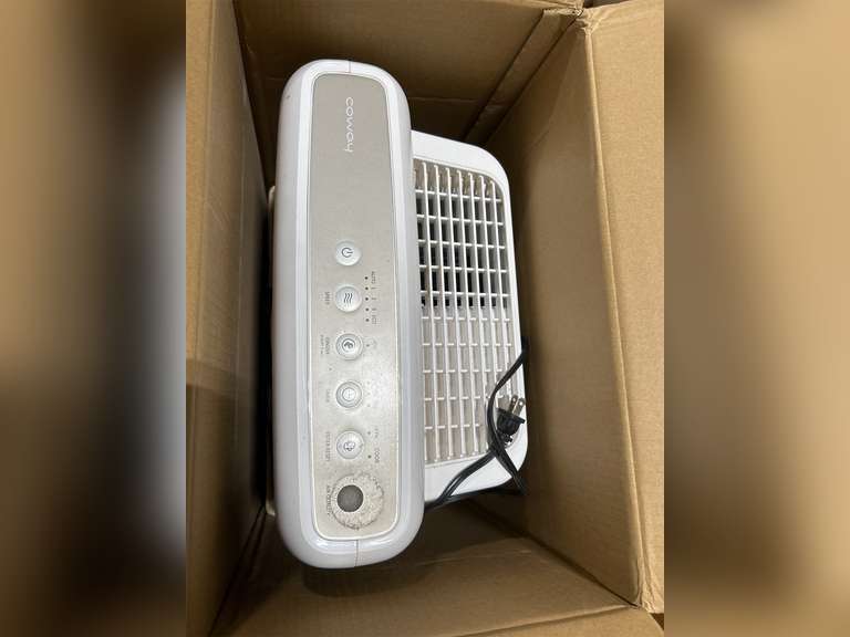 Coway Airmega AP-1512HH(W) True HEPA Purifier with Air Quality Monitoring, Auto, Timer, Filter Indicator, and Eco Mode, 16.8 x 18.3 x 9.7, White 207