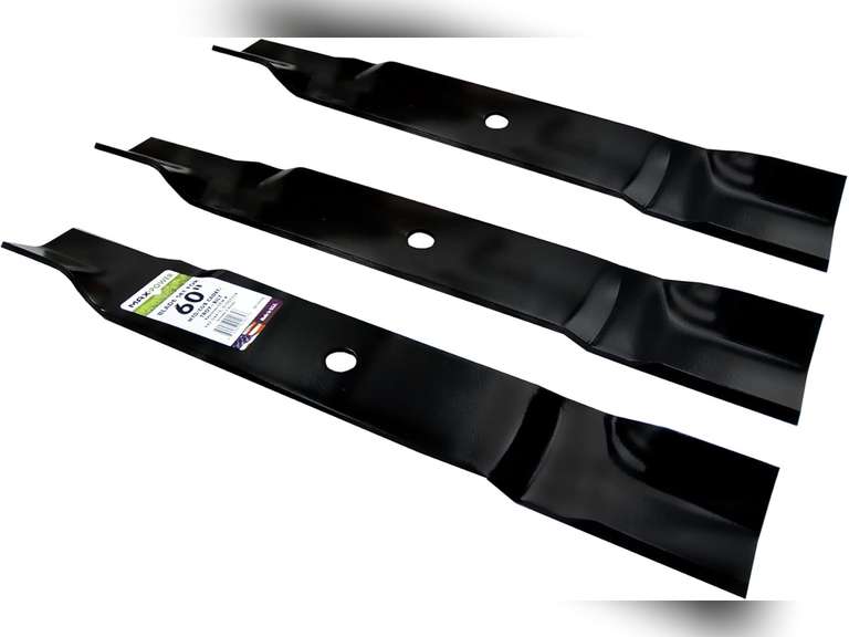 MaxPower 561554 (3) Blade Set for 60" Cut MTD, Cub Cadet, and Troy-Bilt Replaces OEM #942-04115 45